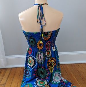 Isla Bonita Dresses - Isla Bonita Tropical Maxi Beach Halter Dress Isla Bonita Dresses - Isla Bonita Tropical Maxi Beach Halter Dress